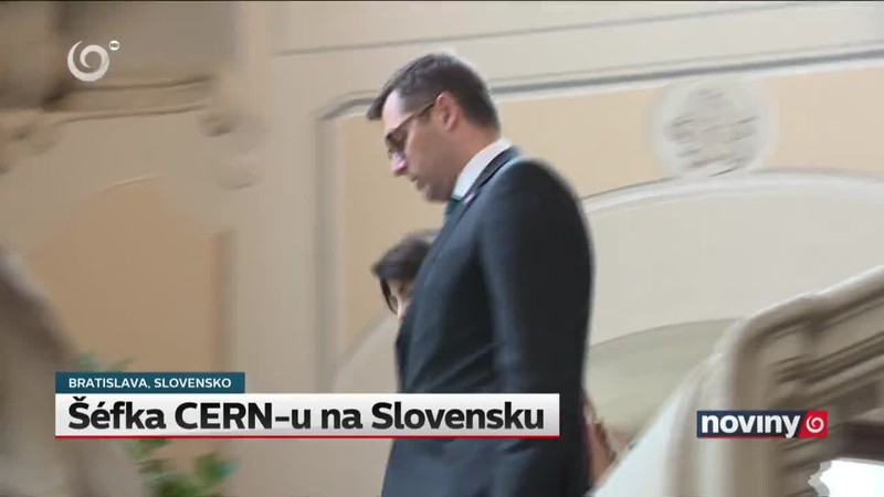 Šéfka CERN-u na Slovensku