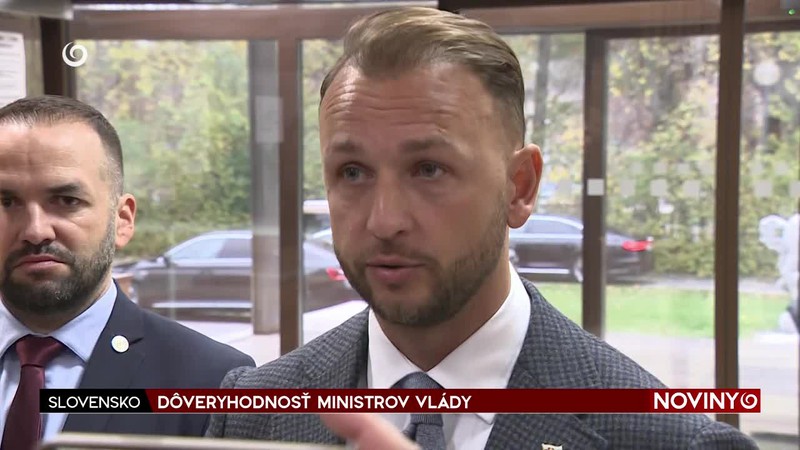 DÔVERYHODNOSŤ MINISTROV VLÁDY