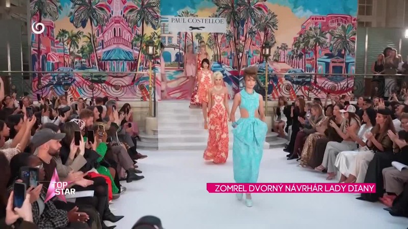 ZOMREL DVORNÝ NÁVRHÁR LADY DIANY