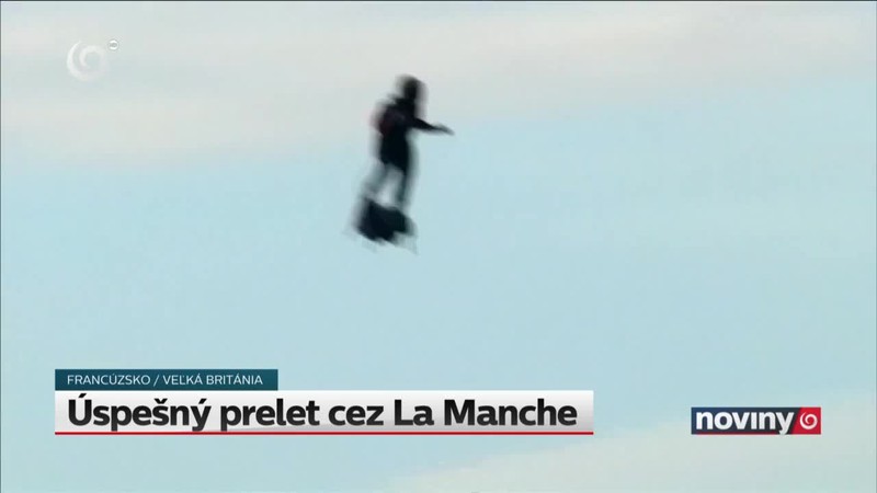 Úspešný prelet cez La Manche