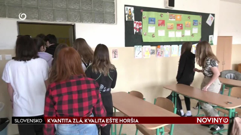 KVANTITA ZLÁ, KVALITA EŠTE HORŠIA