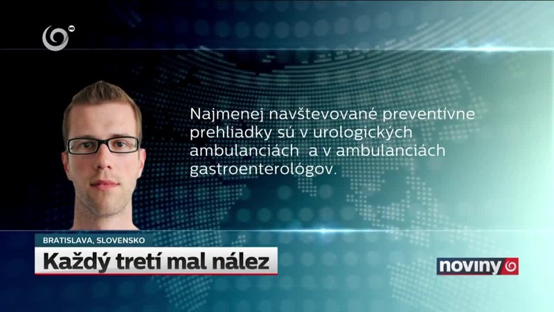 Každý tretí mal nález