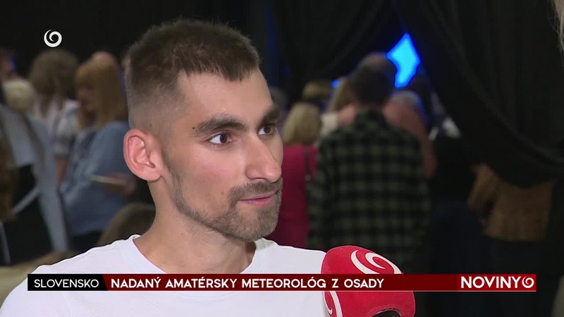 NADANÝ AMATÉRSKY METEOROLÓG Z OSADY