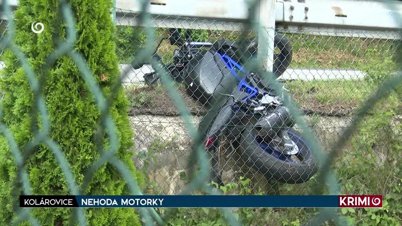 Nehoda motorka