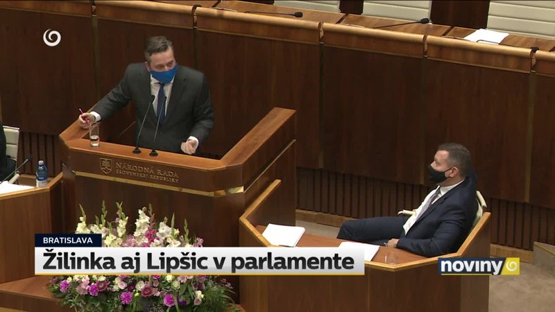 Žilinka aj Lipšic v parlamente