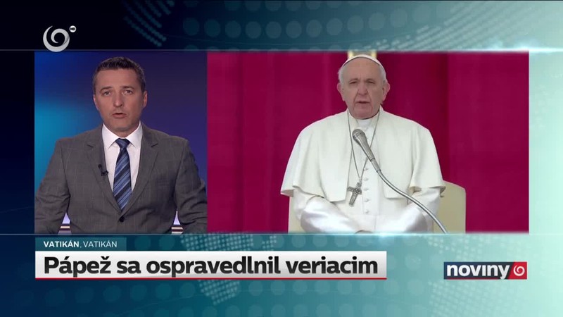 Pápež sa ospravedlnil veriacim