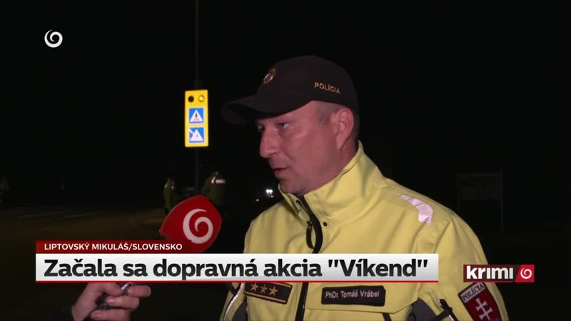 Začala sa dopravná akcia "Víkend"
