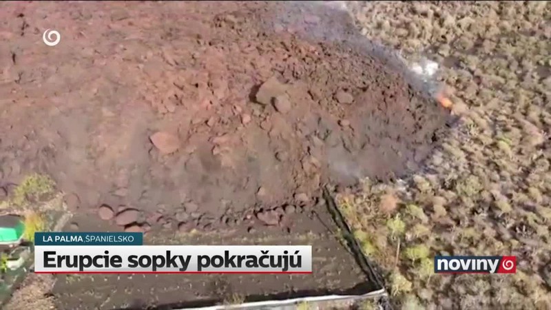 Erupcie sopky pokračujú