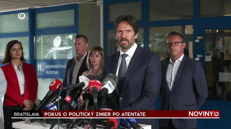 POKUS O POLITICKÝ ZMIER PO ATENTÁTE