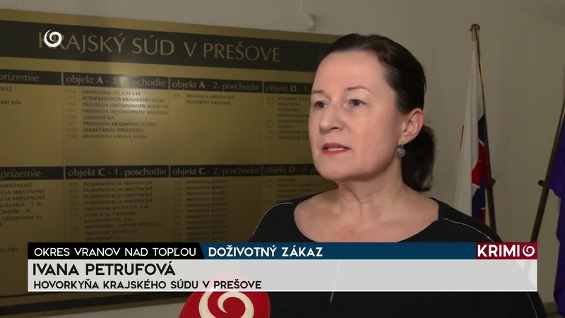 DOŽIVOTNÝ ZÁKAZ