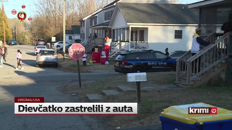 Dievčatko zastrelili z auta