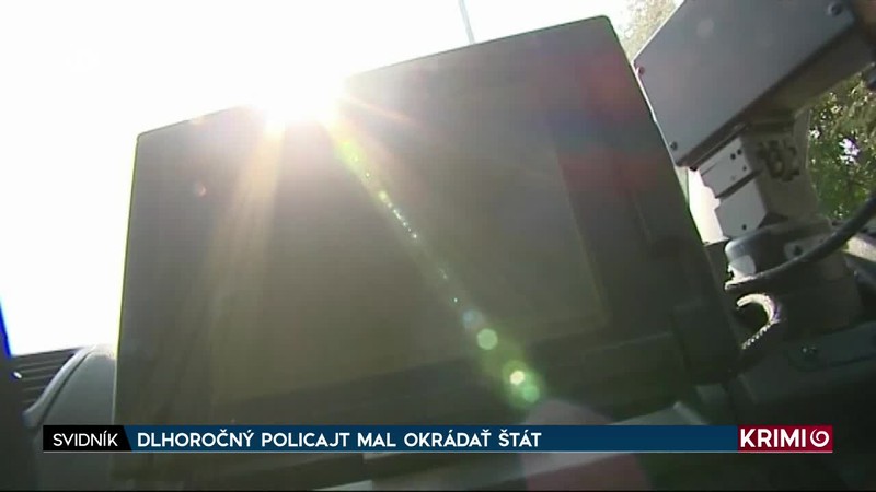 DLHOROČNÝ POLICAJT MAL OKRÁDAŤ ŠTÁT