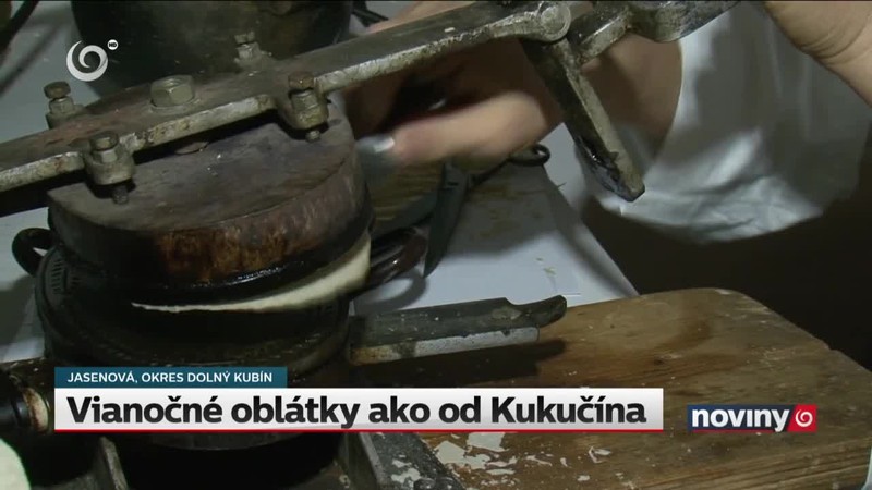 Vianočné oblátky ako od Kukučína