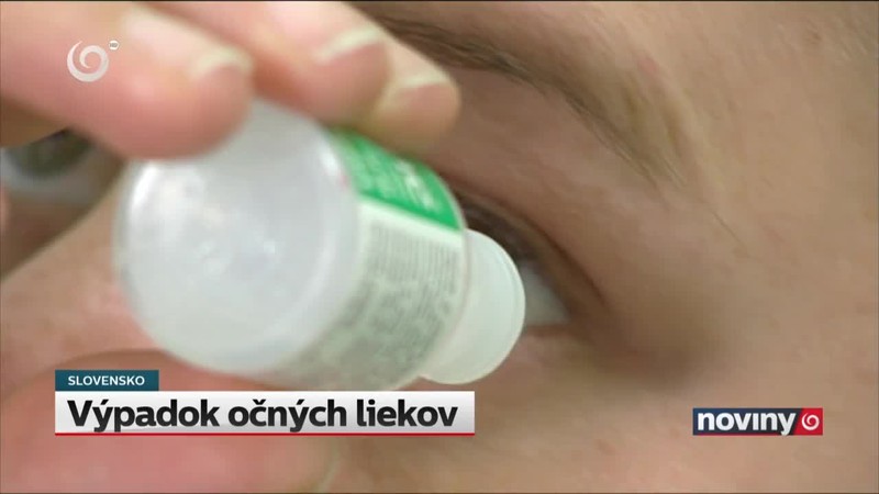 Výpadok očných liekov