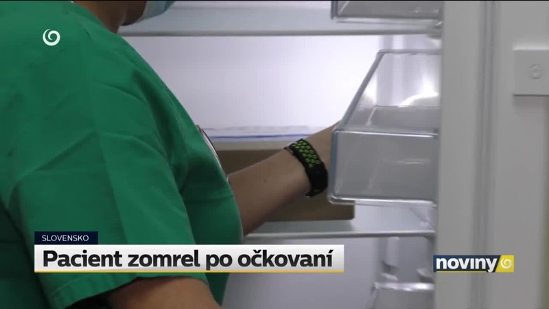 Pacient zomrel po očkovaní