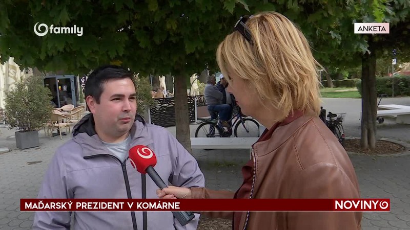 MAĎARSKÝ PREZIDENT V KOMÁRNE