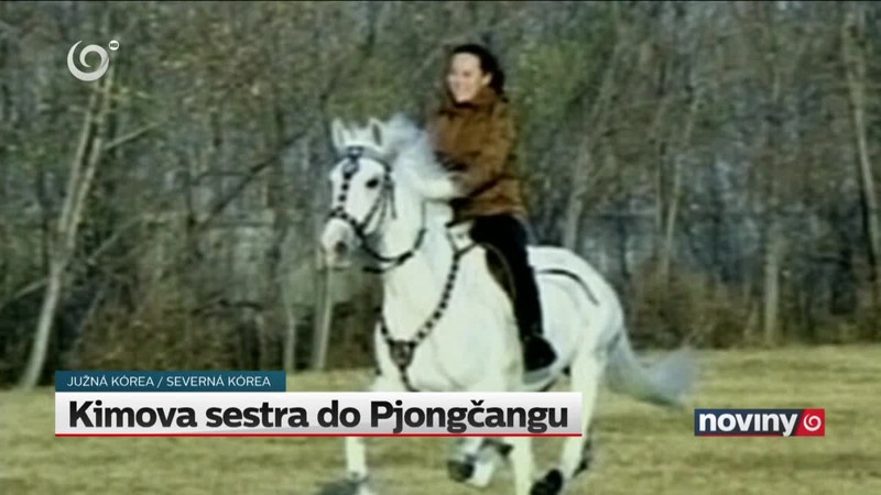 Kimova sestra do Pjongčangu