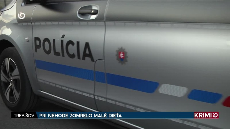 PRI NEHODE ZOMRELO MALÉ DIEŤA