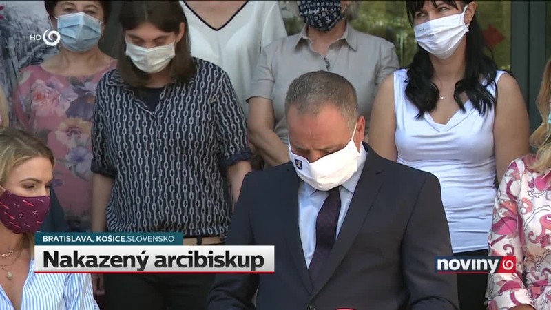 Nakazený arcibiskup