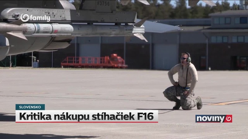 Kritika nákupu stíhačiek F16
