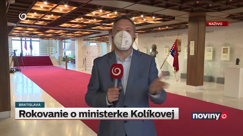 Rokovanie o ministerke Kolíkovej