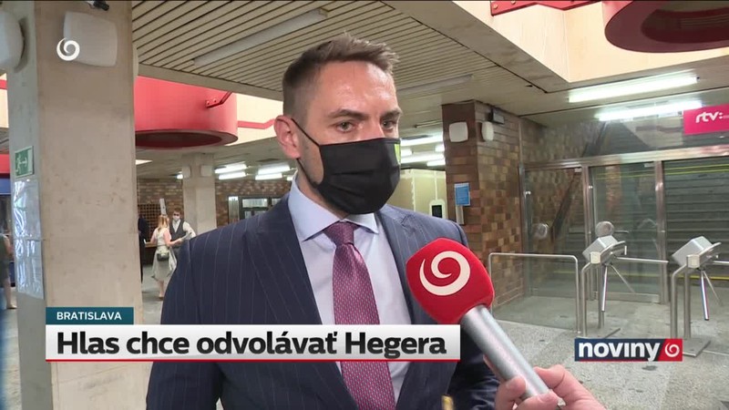 Hlas chce odvolávať Hegera