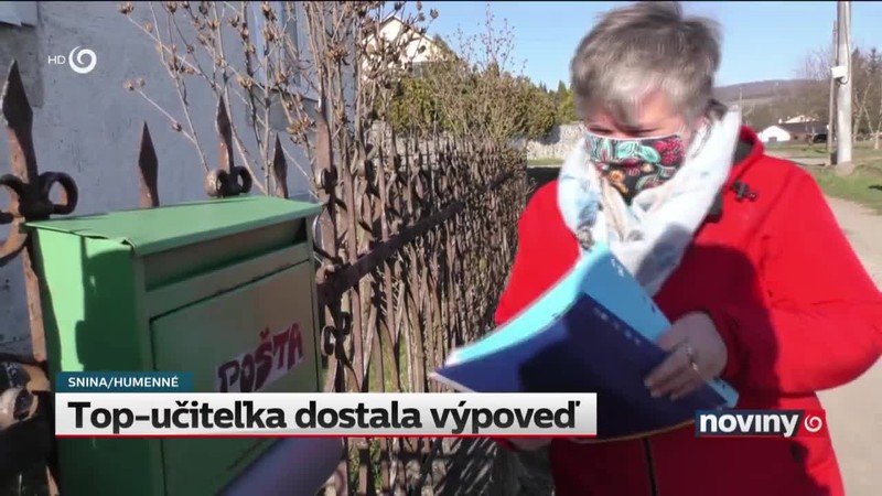 Top-učiteľka dostala výpoveď