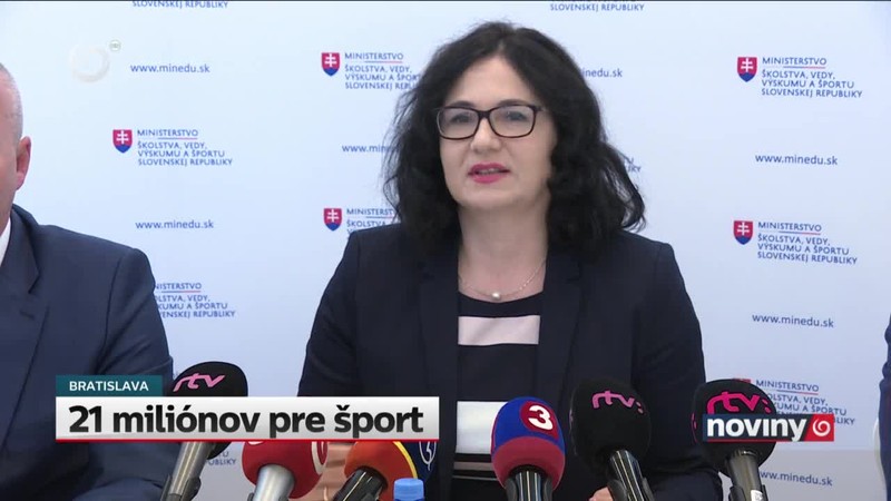 21 miliónov pre šport