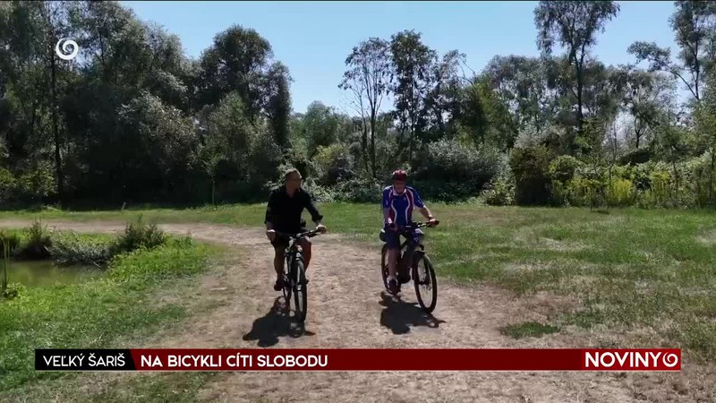 NA BICYKLI CÍTI SLOBODU
