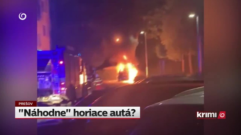 "Náhodne" horiace autá?