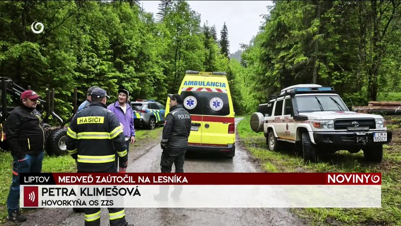 MEDVEĎ ZAÚTOČIL NA LESNÍKA
