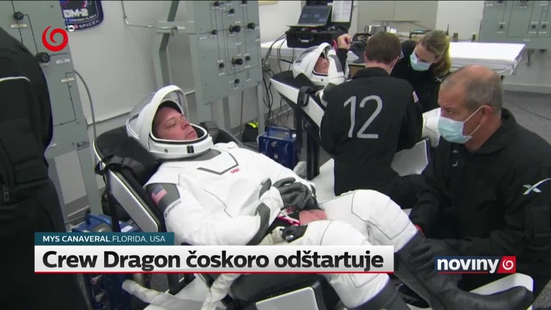 Crew Dragon čoskoro odštartuje