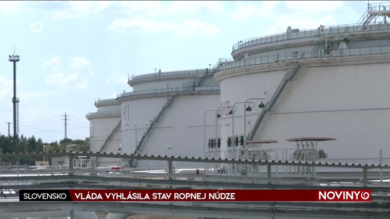 VLÁDA VYHLÁSILA STAV ROPNEJ NÚDZE