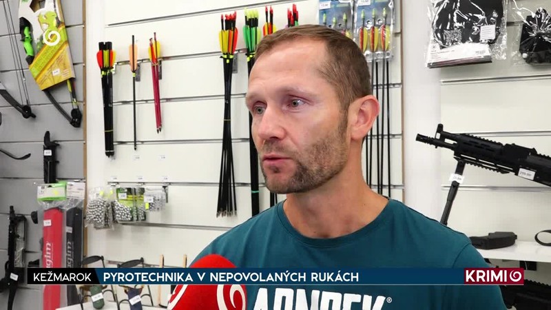 PYROTECHNIKA V NEPOVOLANÝCH RUKÁCH