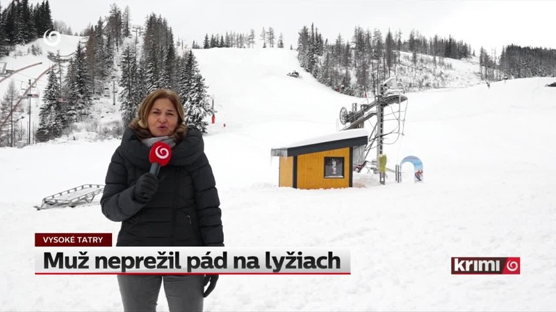 Muž neprežil pád na lyžiach