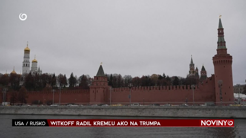 WITKOFF RADIL KREMĽU AKO NA TRUMPA
