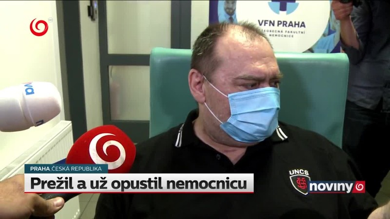 Prežil a už opustil nemocnicu