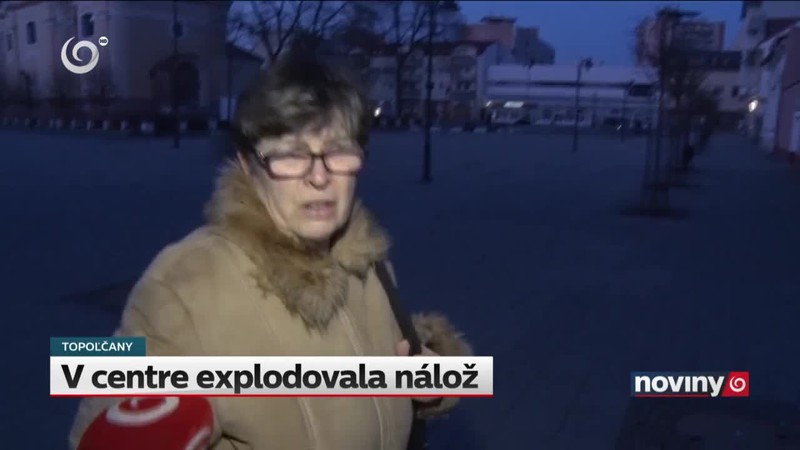 V centre explodovala nálož