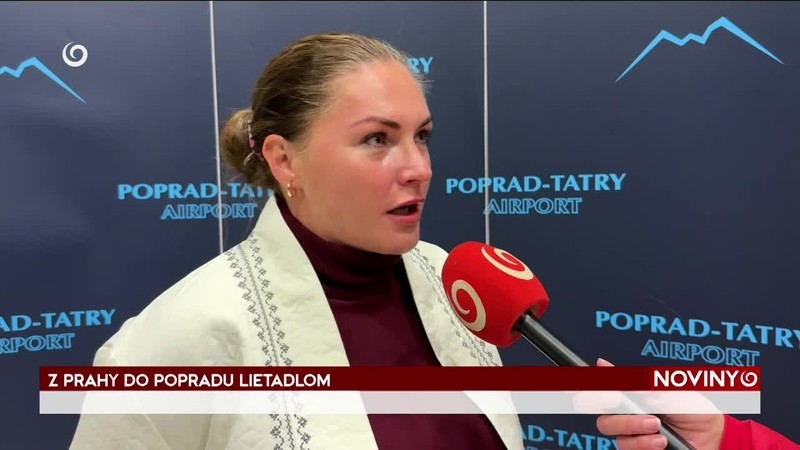 Z PRAHY DO POPRADU LIETADLOM