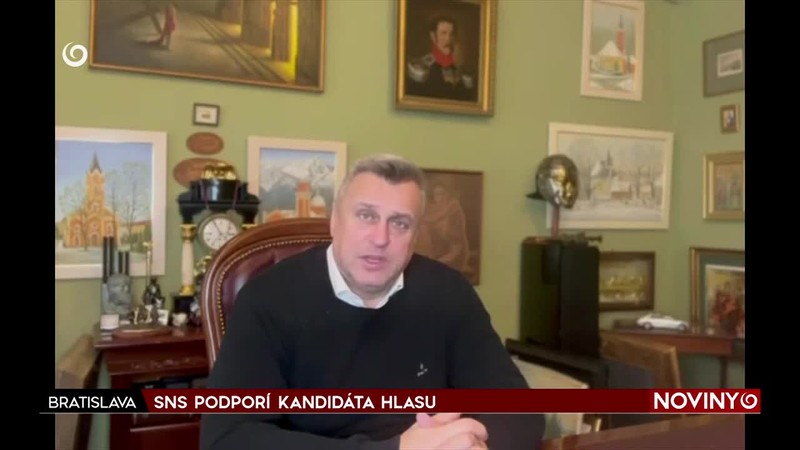 SNS PODPORÍ KANDIDÁTA HLASU