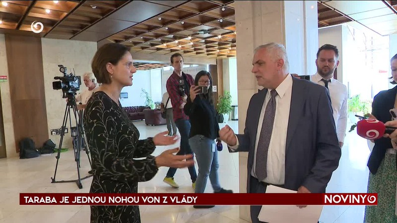 TARABA JE JEDNOU NOHOU VON Z VLÁDY