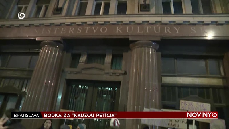 BODKA ZA "KAUZOU PETÍCIA"