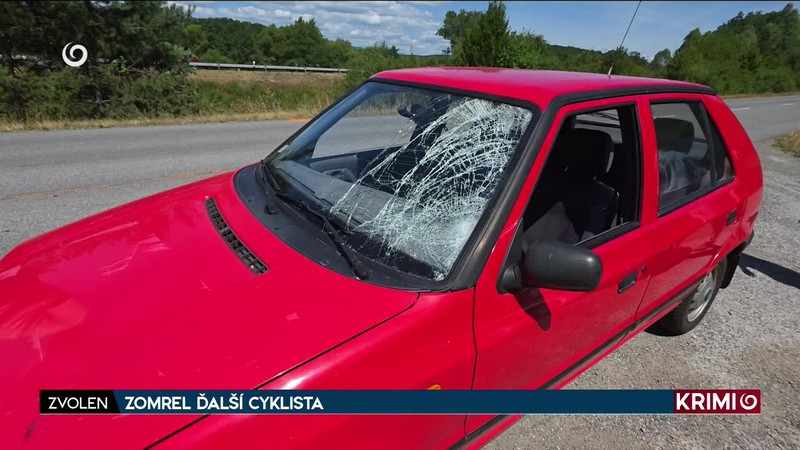 ZOMREL ĎALŠÍ CYKLISTA