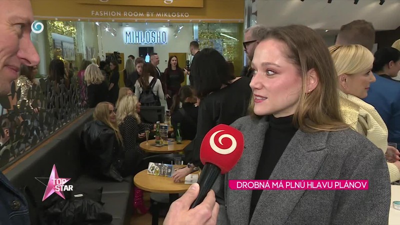 Drobná má plnú hlavu plánov