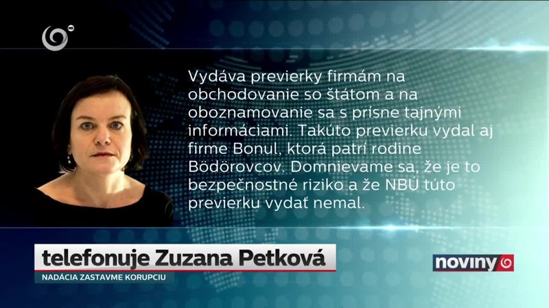 Preveria previerku Bonul-u