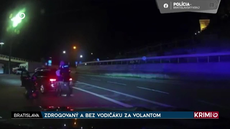 ZDROGOVANÝ A BEZ VODIČÁKU ZA VOLANTOM