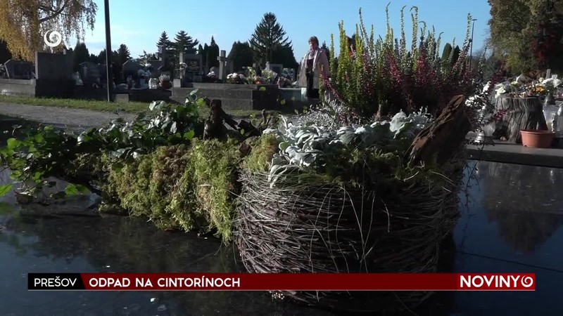 ODPAD NA CINTORÍNOCH