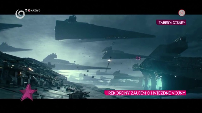 REKORDNÝ ZÁUJEM O HVIEZDNE VOJNY