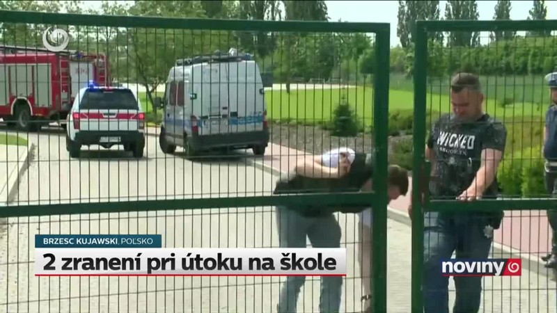 2 zranení pri útoku na škole