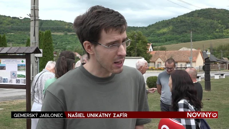 NAŠIEL UNIKÁTNY ZAFÍR